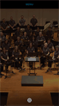 Mobile Screenshot of mansfieldwindsymphony.us